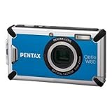 Pentax Optio W80 - Digital camera - compact - 12.1 Mpix - optical zoom: 5 x - supported memory: SD, SDHC - gun metal gray