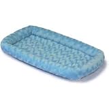 Midwest Quiet Time Blue Fashion Plush Pet Beds extra small- 22 x 13