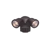 Garden Water Features & Outdoor Fountains item: Designers Fountain PH218S-87 180 Deg. Motion Detector Quartz Halogen Twin Lt Area & Security