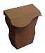 Picasso Wall Mount Mailbox - Rust Finish