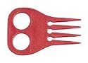 Mane plaiting comb, plastic