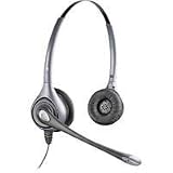 Plantronics Business Headset SupraPlus Binaural Noise Cancelling Headset (Polaris Range) in Silver
