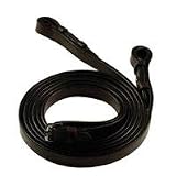 FLAT PELHAM REINS, Size: 5/8 INCH (Catalog Category: Equine Tack & Other Equipment:ENGLISH TACK & ACCESSORIES)