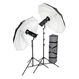 Travelite 1500ws Two-Head Umbrella Kit