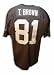 Tim Brown Oakland Raiders Autographed Wilson Black Jersey