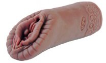Fleshy Light 6 Inch Black Vagina Male Masturbator