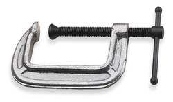 Westward 2LAZ4 C-Clamp, Light Duty, 8 In, 3 3/8 In Throat