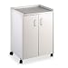 Office Products : Coffee Cabinet, Gray (VRT50121)