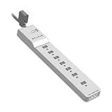 Home Series SurgeMaster Surge Protector, 7 Outlets, 12ft Cord