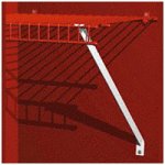 ClosetMaid 16-Inch Shelf Support Brackets, White, 12-Pack #1776