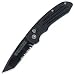 Smith &amp; Wesson SW50BTS Extreme Ops Serrated Tanto Knife, Black