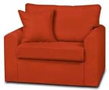Cricket Orange Laney Chair & Half