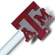 NCAA Texas A&M Aggies - Drapery / Curtain Finials Rod Set