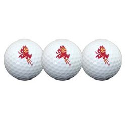 Team Effort Ncaa Arizona State Sun Devils - Golf Ball 3 Pack