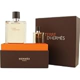 TERRE D'HERMES by Hermes Gift Set for MEN: EDT SPRAY 3.3 OZ & EDT SPRAY .42 OZ MINI