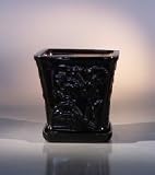 21HG4In5tsL. SL160  Ceramic Bonsai Pot with Attached Tray   Cascade5.5x5.5 Reviews