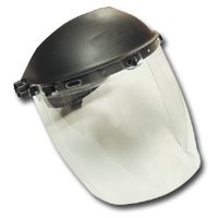 FACE SHIELD DELUXE CLEAR
