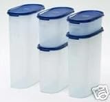 Tupperware Modular Mates Oval Set, Bold 'n' Blue