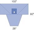 [Itm] Lithotomy Drape with Attached Leggings [Acsry To]: Proxima Lithotomy Drape ... see description