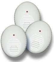 Lentek Ultrasonic Pest Control 500Sq.Ft.- PR30 - Ultrasonic Pest Repellent An Electronic Pest Control Product - 3 Pack