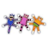 Doggy Hoots Big Mean Kitty Maximum Flop-Ability Dog Toy