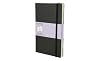 Moleskine Memo Pockets Large: Large Size. F�chermappe mit Taschen. Gummiband-Verschlu�