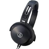 Audio Technica ATH-WS70 Solid Bass Over-Ear Headphones with Aluminum Housing