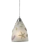 ELK Lighting 20000/1 Seashore Mini Kids Ceiling Light, Nickel ELK Lighting 20000/1 Seashore Mini Kids Ceiling Light, Nickel