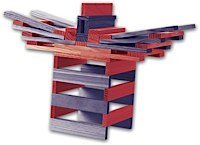 CITIBLOCS Original Wooden Color Building Block Set - 54 Piece