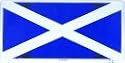 Scotland St Andrews Cross Flag License Plate