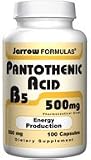 JARROW, Pantothenic Acid 500 - 100 CAPS