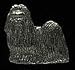 shih_tzu14shih tzu - Pewter Shih Tzu Show Clip Pin