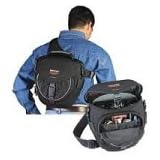 Tamrac TA5747 Velocity 7, Sling Pack for SLR Camera & Lenses, Int size 22x9x20cm, Blue