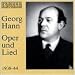 Classical Music : Georg Hann -- Opera and Lieder