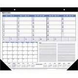 / AAGAY41H00 / 13-Month Desk Calendar/Planner, 5 x 8, Black / Sold as 1 EA