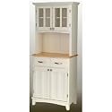 Furniture online: Buffet and Hutch - White/ Natural
