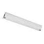 American Fluorescent CEV217PCE8 Century T8 Vanity, Smooth White Acrylic Diffuser with Polished Chrome End Caps, 26-Inches 17W