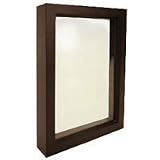 Dennis Daniels Shadow Box Wood Frame for a 8 x 10 Photograph, Color: Mahogany.