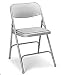 [Item]: Neutral Tan [Additional Info]: Durable Steel Chairs Are Contoured for Maximum Comfort. Sturdy 20-gauge steel seat has contoured 24-gauge steel back for comfortable seating. 18-gauge tubular steel leg frame. Double-riveted cross-braces on front a