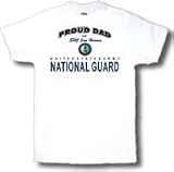 Personalized National Guard Dad Adult T-Shirt