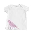 Bird Design Girl's Infant T-Shirt (White) - 12 Months