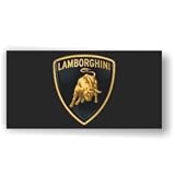 LAMBORGHINI BLACK DEALER FLAG BANNER 