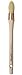 da Vinci Varnish & Priming Series 2015 Round Fitch Acrylic Brush, White Chinese Bristle with Plainwood Handle, Size 2