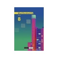 Mathematik, Ausgabe Berlin, EURO, Lehrbuch, Klasse 8, Realschule/Gesamtschule