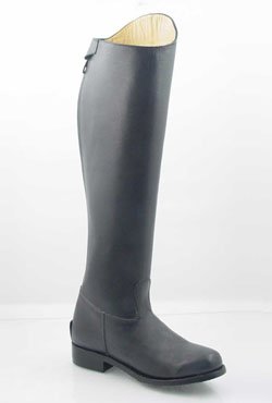 DD Men Dressage Boot Tall Horseback Riding with back zipper,Black