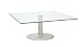 Square Glass Global Coffee Table 525 x 525 clear Image