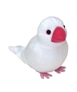 コトリコレクション 文鳥 ぬいぐるみクリップ 高さ9cm