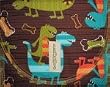 Snack Taxi Sandwich Sack (Dino Dudes)