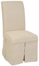 Bailey Street 6081525 Lotus/Camel Parsons Chair Skirted Cover by Bailey Street