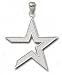 Houston Astros Star Giant Silver Pendant